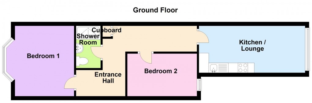 Floorplan for London Road, Buxton